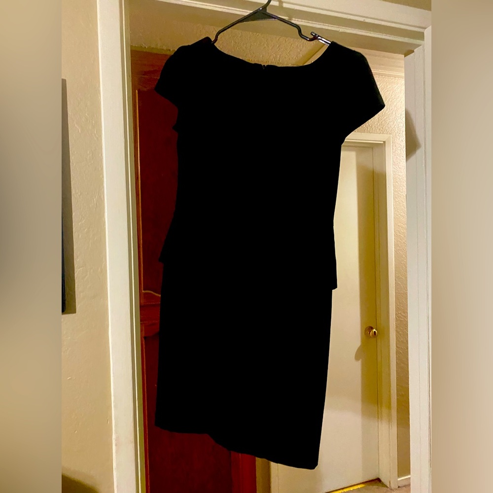 Black classic dress great brand great quality! Never been worn!